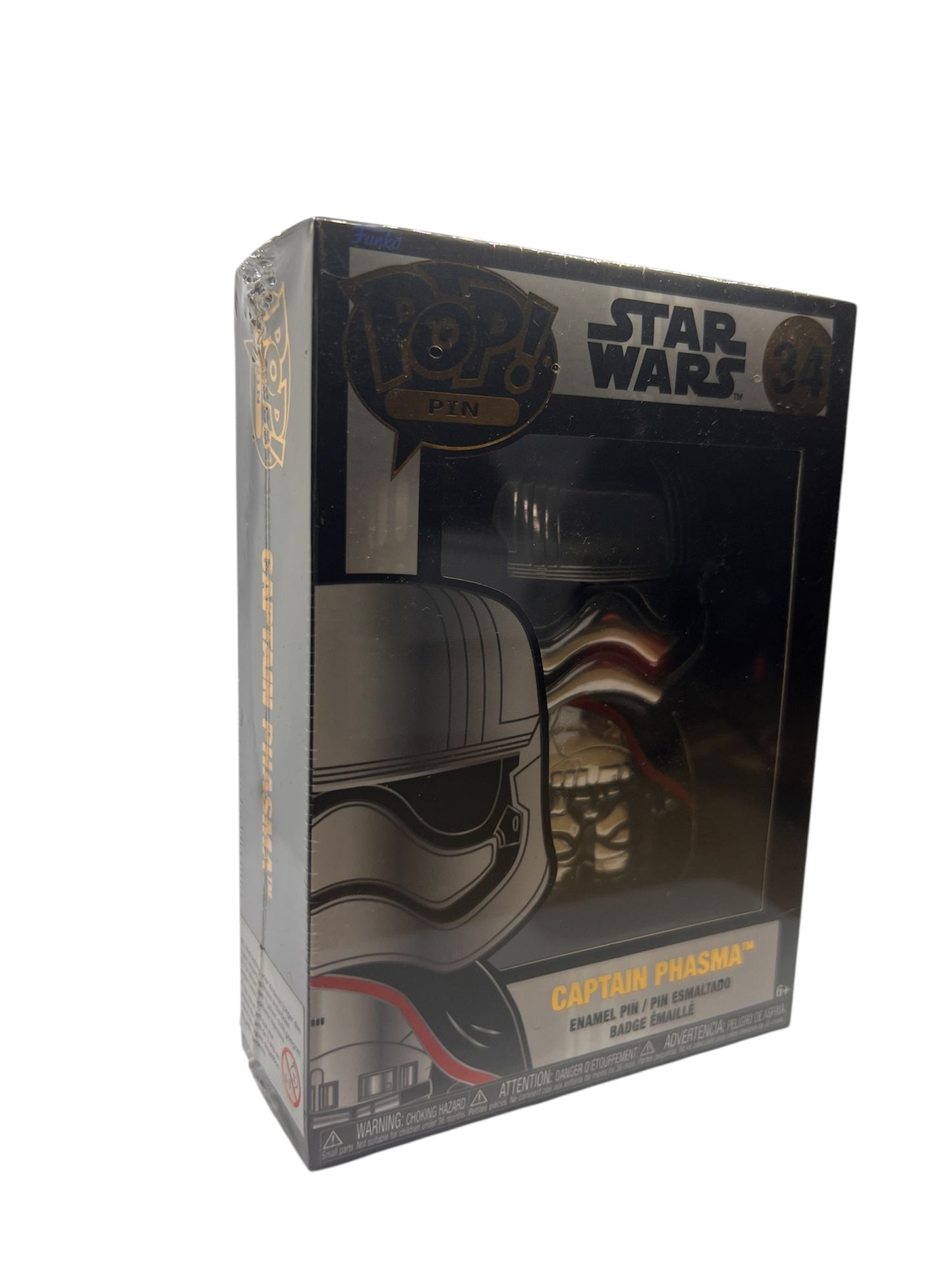 Funko Pop Pin: Star Wars - Captain Phasma #34