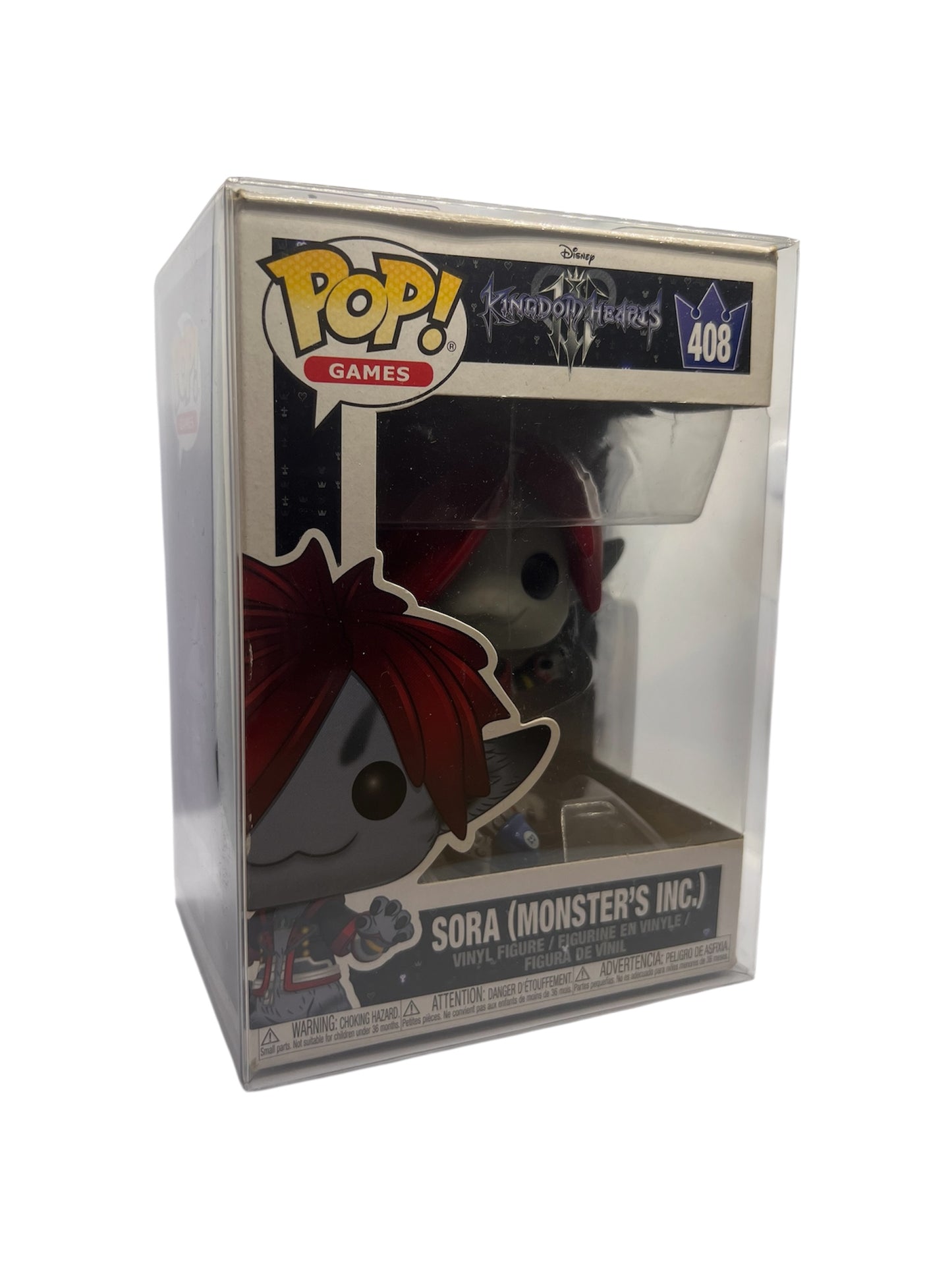 Funko Pop: Kingdom Hearts - Sora (Monster's Inc.) #408