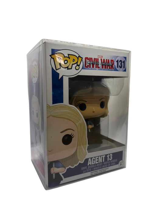 Funko Pop: Civil War Captain America - Agent 13 #131